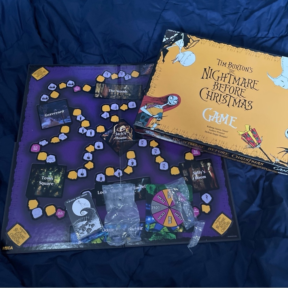 Burton’s Nightmare Before Christmas Board Game NECA - Need Dice